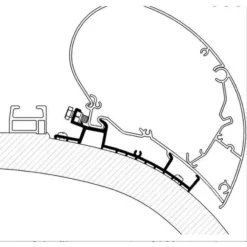Thule Adapter Carthago Chic, Länge 5 M