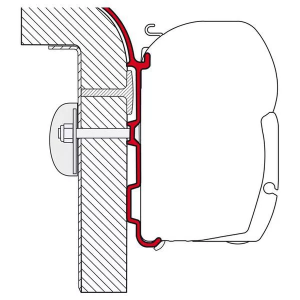 Fiamma Adapter Bürstner