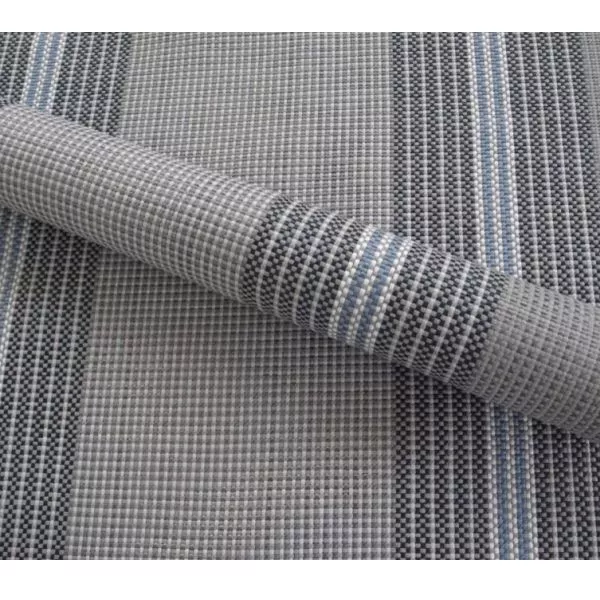 Vorzeltteppich Arisol Briolite Premium, 250 Cm Tiefe, Uni Grau