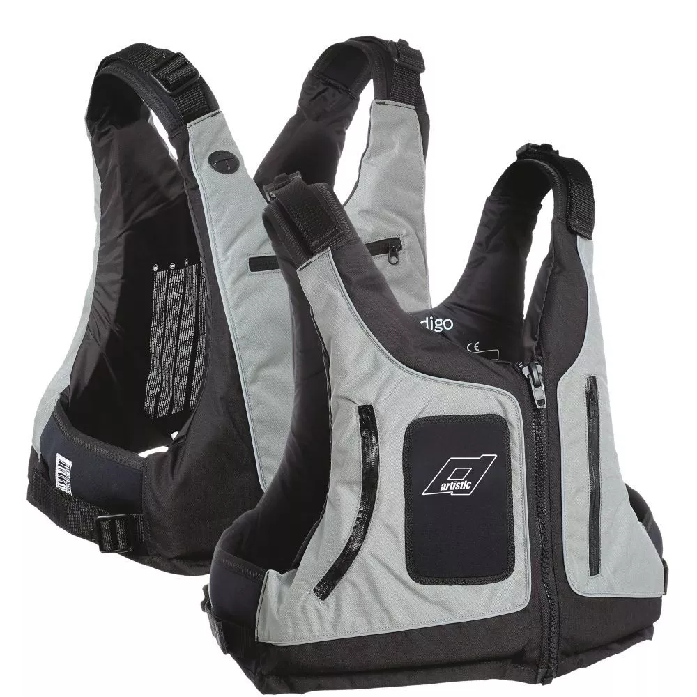 Auftriebshilfe Artistic Windigo S/M, Grau/schwarz