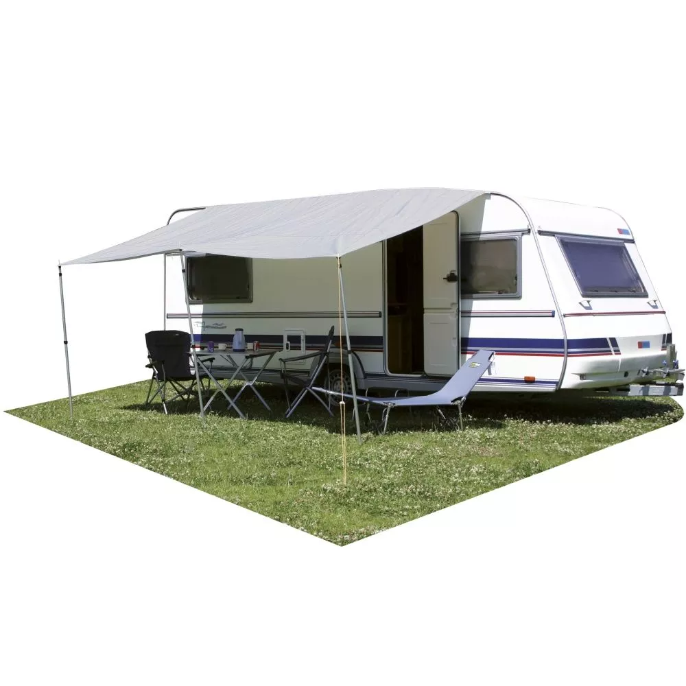Wohnwagen-Sonnendach Eurotrail Universal Basic, 400x240 Cm, Grau