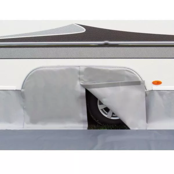 Hindermann Wohnwagen-Radkastenabdeckung Hobby