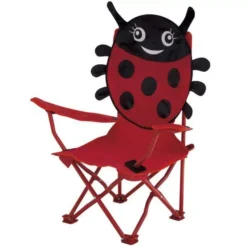Kinder-Campingstuhl Eurotrail Ardeche Animal, Marienkäfer