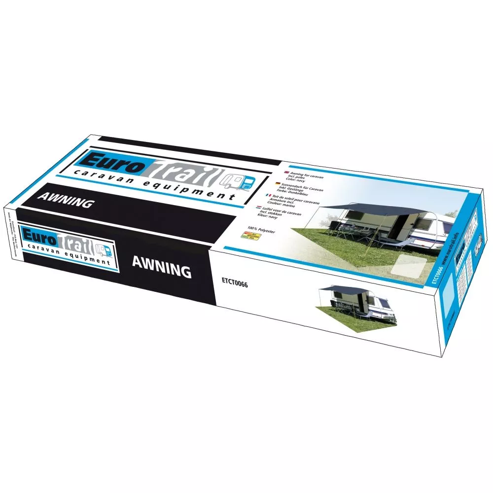 Wohnwagen-Sonnendach Eurotrail Universal Basic, 250x240 Cm, Marine â Bild 2
