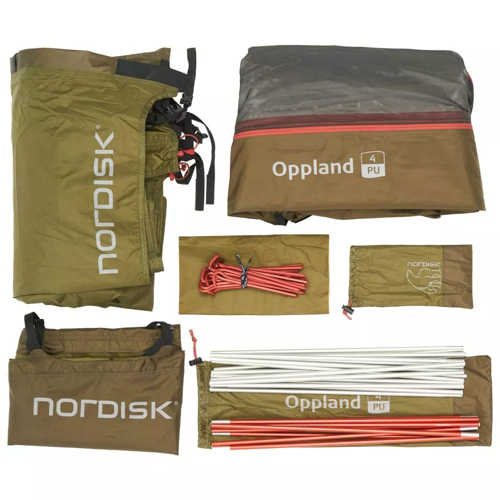 Outdoorzelt Nordisk Oppland 4 PU – Bild 20