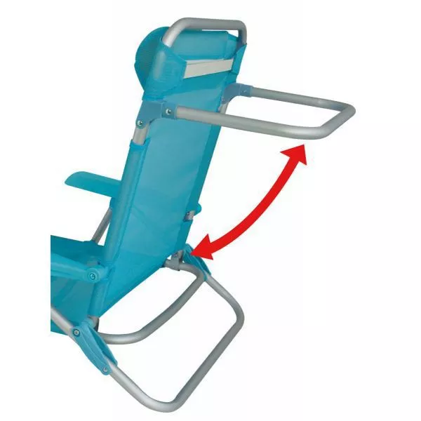 Strandstuhl Eurotrail Mallorca, Orange â Bild 3