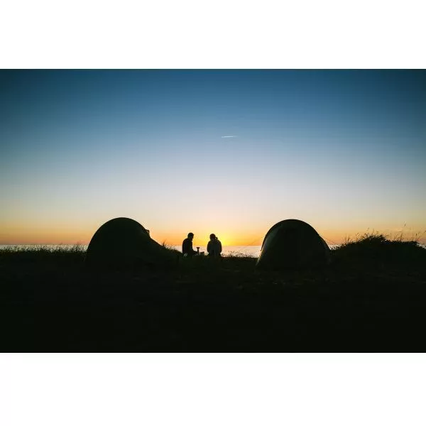 Trekkingzelt Nordisk Telemark 2 LW, Burnt Red – Bild 7