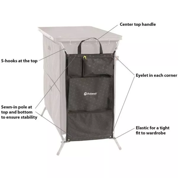 Campingorganizer Outwell Neat'N'Tidy Organizer – Bild 6
