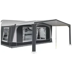 Vorzelt-Sonnendach Dorema Palma, Anthrazit / Grau