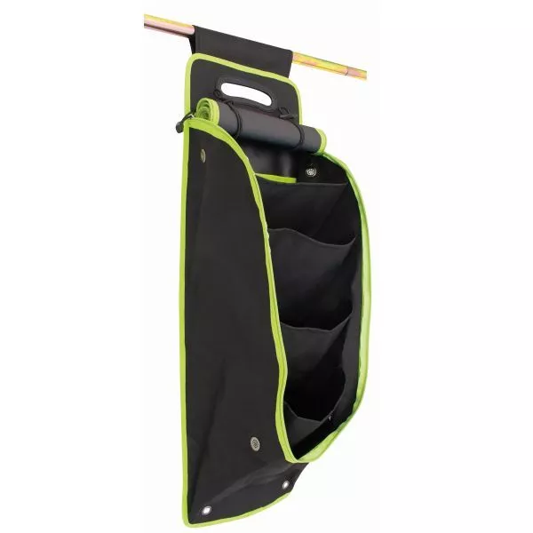 Camping-Organizer Eurotrail Utensilientasche Oxford S, Schwarz/grün – Bild 2